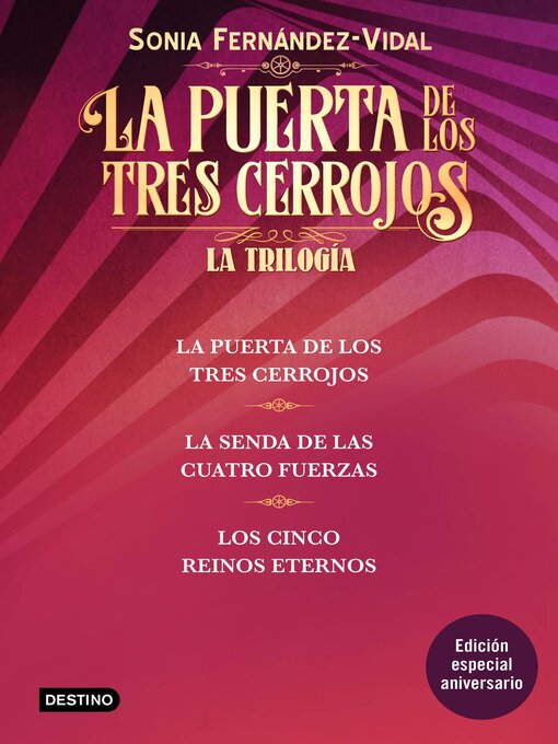 Title details for Trilogía La puerta de los tres cerrojos (pack) by Sónia Fernández-Vidal - Wait list